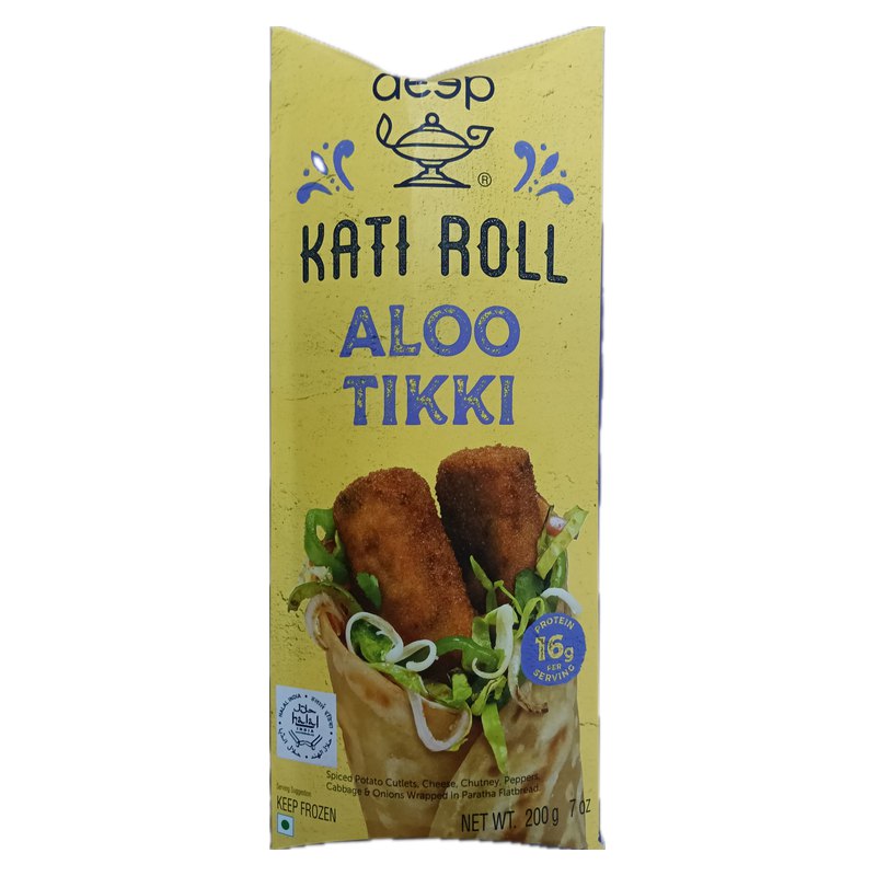 Deep Kati Roll Aloo Tikki