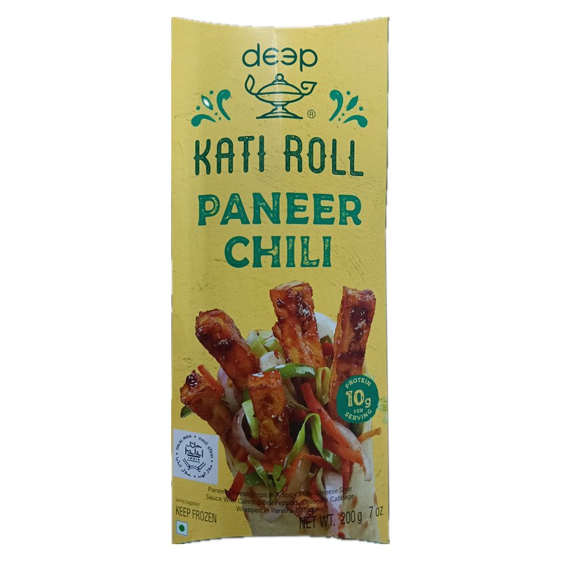 Deep Kati Roll Paneer Chilli