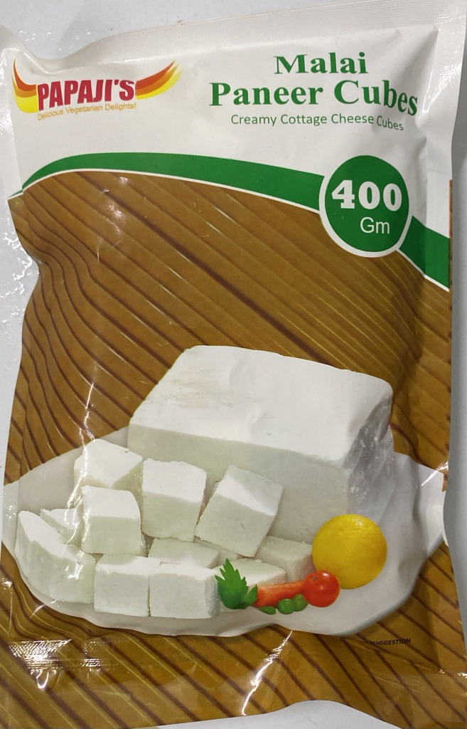 Papaji's Malai Paneer Cubes 400g